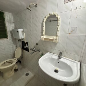 Bathroom in 1 BHK Apartment at Vijay CHS New Panvel, New Panvel Sector 17 – for Rent