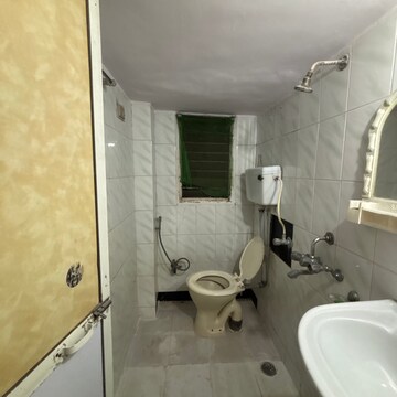 Bathroom in 1 BHK Apartment at Vijay CHS New Panvel, New Panvel Sector 17 – for Rent