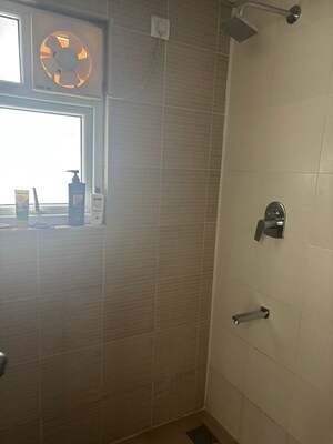 Bathroom in 3 BHK Apartment at Prestige Silver Dale, Sarjapur – for Rent