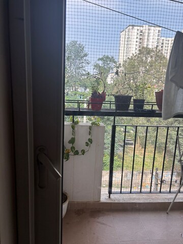 Balcony in 3 BHK Apartment at Prestige Silver Dale, Sarjapur – for Rent