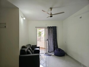 Living Room in 2 BHK Apartment at Dhanori – for Rent