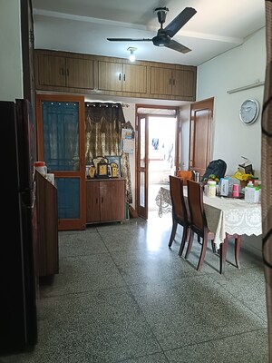 Living Room in 3 BHK Apartment at Vasundhara Enclave – for Sale