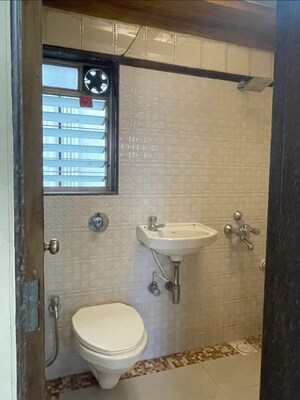 Bathroom in 2 BHK Apartment at Vasant Sagar, Kandivali East – for Sale