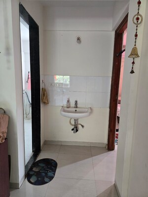 Bathroom in 2 BHK Apartment at Abhishekh Apartment Happy Colony, Kothrud – for Rent