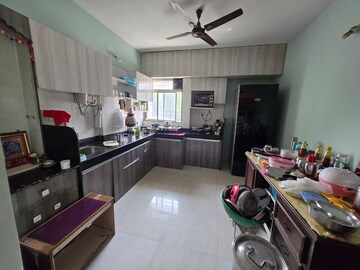 Kitchen in 2 BHK Apartment at Abhishekh Apartment Happy Colony, Kothrud – for Rent
