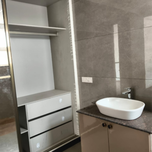 Bathroom in 3 BHK Apartment at Aerocity – for Rent