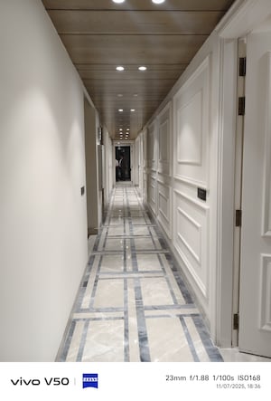 Building Lobby in 3 BHK Builder Floor at Greater Kailash I – for Rent