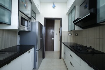 Kitchen in 3 BHK Apartment at Piramal Aranya Arav, Byculla – for Rent