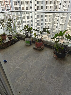 Balcony in 2 BHK Apartment at Rama Celestial City, Ravet – for Rent