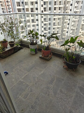 Balcony in 2 BHK Apartment at Rama Celestial City, Ravet – for Rent