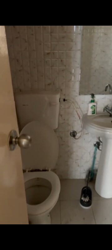 Bathroom in 2 BHK Apartment at Gaur City 6th Avenue, Sector 4 Greater Noida – for Rent