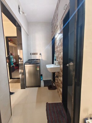 Bathroom in 1 BHK Apartment at Asmita Jyoti CHS, Malad West – for Rent