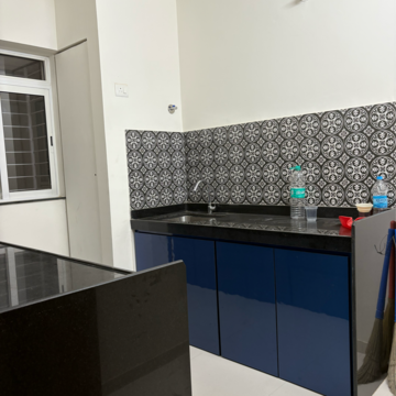Kitchen in 2 BHK Apartment at Lodha Amara Tower 32 And 33, Sandoz Baug – for Rent