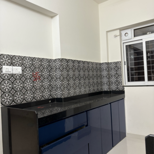 Kitchen in 2 BHK Apartment at Lodha Amara Tower 32 And 33, Sandoz Baug – for Rent
