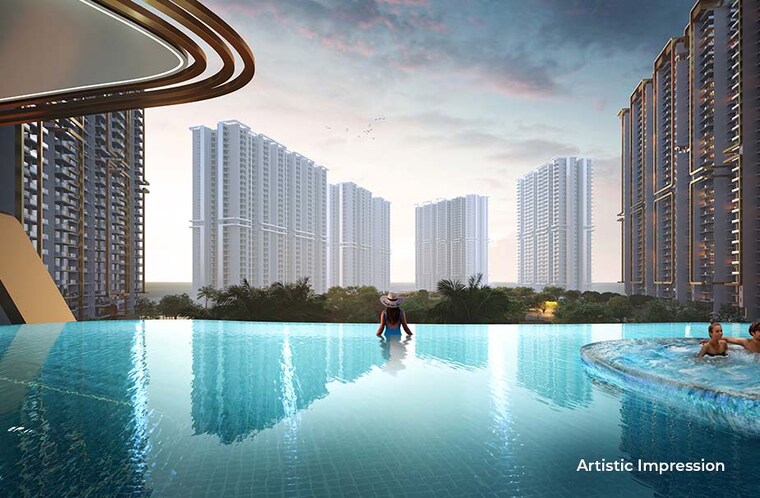 Swimming Pool, m3m-mansion 3 Bedroom 2080 Sq.Ft. Apartment In Sector 113 Gurgaon 9569476