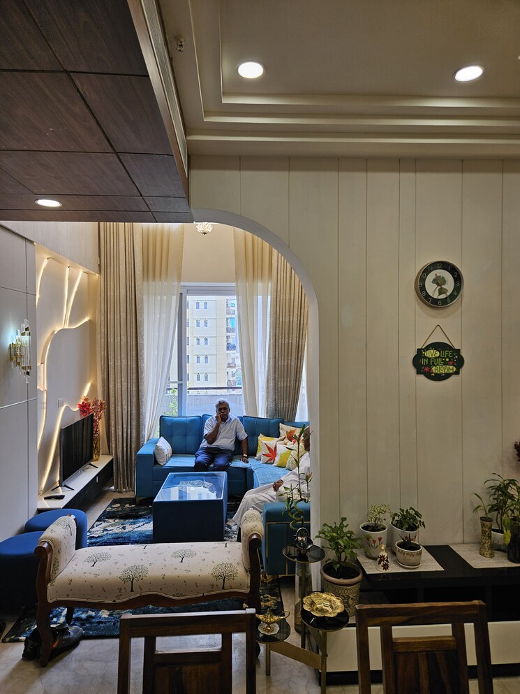 Living Room, dasnac-burj 3.5 Bedroom 2510 Sq.Ft. Apartment In Sector 75 Noida 9576057