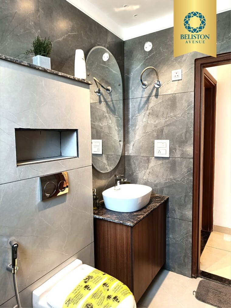 Bathroom, gvt-beliston-avenue 3 Bedroom 1850 Sq.Ft. Apartment In Dhakoli Zirakpur 9576067