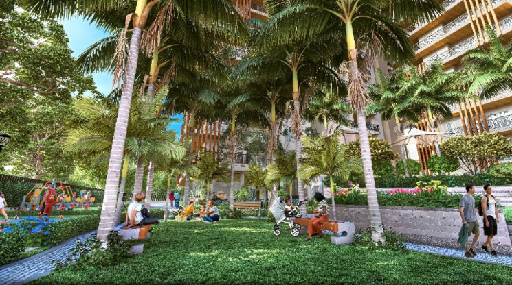 Garden, sg-vista 4 Bedroom 2650 Sq.Ft. Apartment In Raj Nagar Extension Ghaziabad 9576083