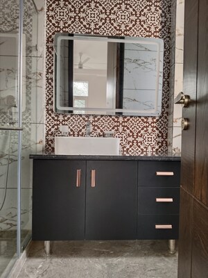 Kitchen in 3.5 BHK Apartment at Defence Colony – for Rent