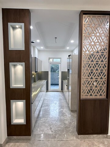 Kitchen in 3 BHK Builder Floor at Paschim Vihar – for Rent