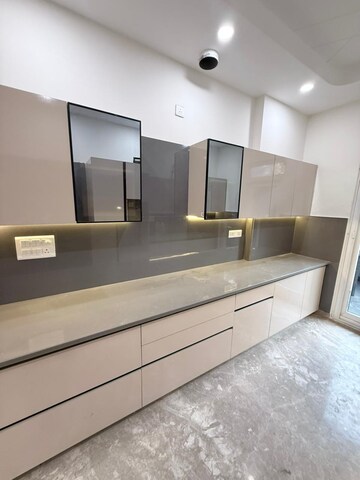 Kitchen in 3 BHK Builder Floor at Paschim Vihar – for Rent