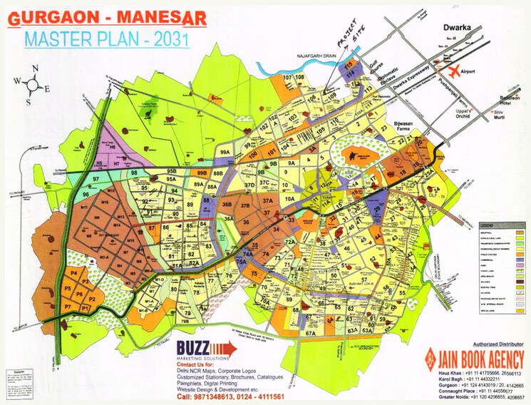 Map Location, vipul-business-park Commercial Office Space 1123 Sq.Ft. In Sector 48 Gurgaon 9575040