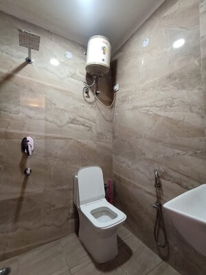 Bathroom in 1 BHK Builder Floor at Saket – for Rent