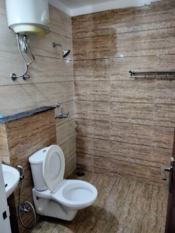 Bathroom in 3 BHK Apartment at New Generation Maple Apartments, Dhakoli – for Rent