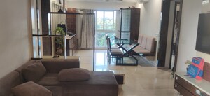 Living Room in 3 BHK Apartment at Mahindra Vivante, Andheri East – for Rent