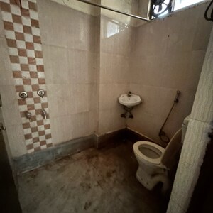 Bathroom in 3 BHK Builder Floor at Kotla Mubarakpur – for Rent