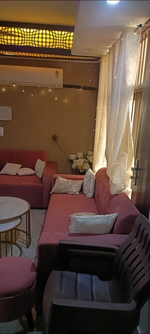 Living Room in 2 BHK Apartment at Arocon Golf Ville, Sain Vihar – for Rent