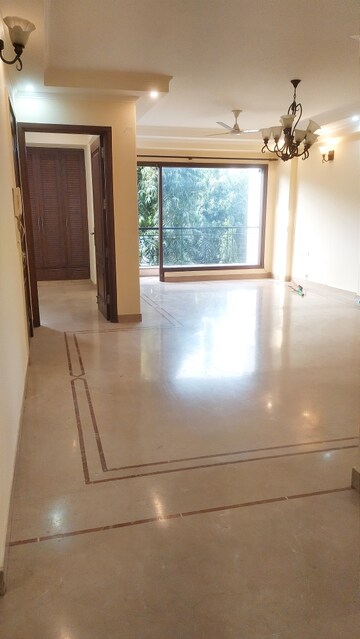 Living Room in 3 BHK Builder Floor at Kalkaji – for Rent