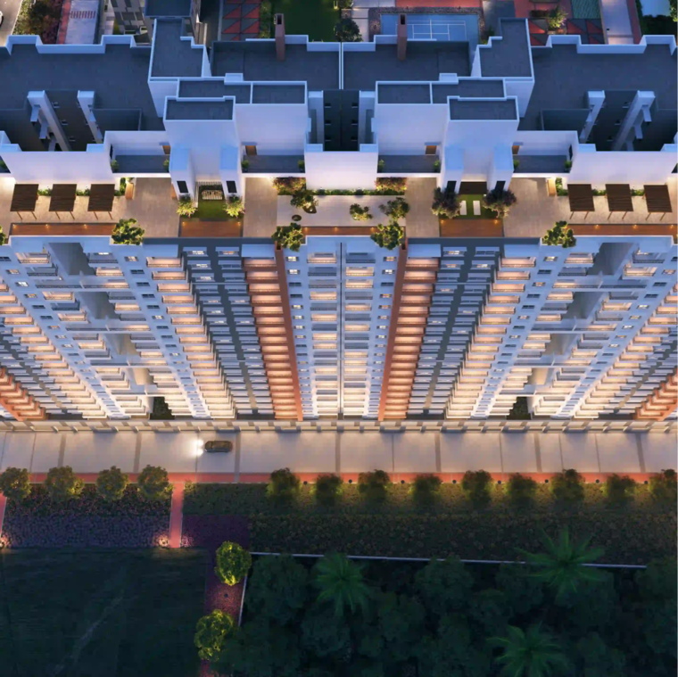Exterior View, ajmera-marina 3 Bedroom 1074 Sq.Ft. Apartment In Attur Layout Bangalore 9576308