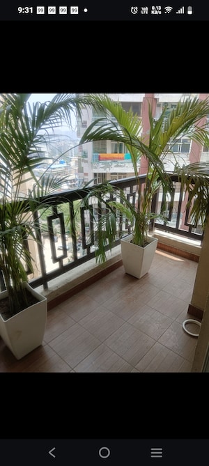 Balcony in 2 BHK Apartment at Forever Prabhat Heights, Dundahera – for Sale