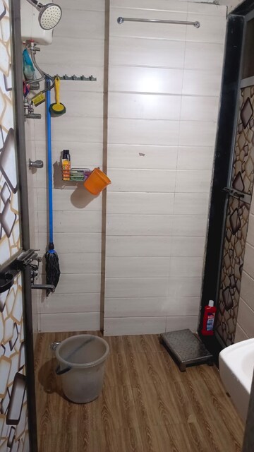 Bathroom in 1 BHK Apartment at Om Sai Plaza, Ghodbunder Road – for Rent