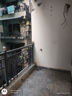 Balcony in 2 BHK Builder Floor at Mehrauli – for Rent