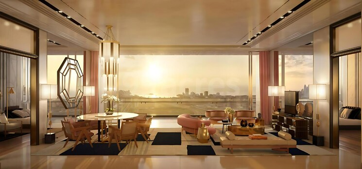 Living Room, piramal-mahalaxmi 3 Bedroom 1347 Sq.Ft. Apartment In Mahalaxmi Mumbai 9576397
