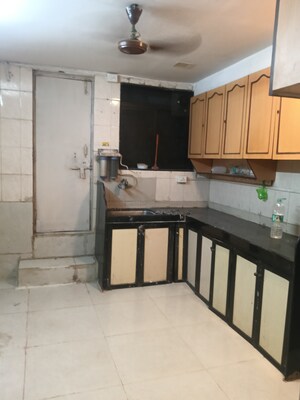 Kitchen in 1 BHK Independent House at Samruddhi CHS Goregaon West, Motilal Nagar – for Rent