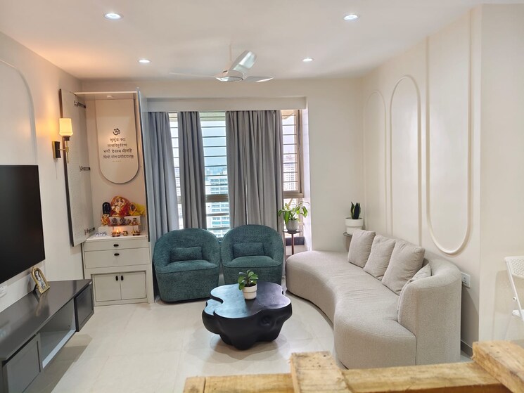 Living Room, oberoi-springs 2 Bedroom 986 Sq.Ft. Apartment In Andheri West Mumbai 9576429