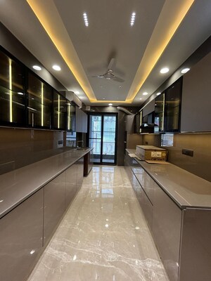 Kitchen in Studio Builder Floor at Sector 21 – for Rent