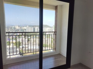 Balcony in 1 BHK Apartment at MICL Aaradhya Highpark, Mira Road – for Rent