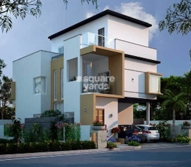 Exterior View, radhey-sancia 4 Bedroom 3333 Sq.Ft. Villa In Tellapur Hyderabad 9576450