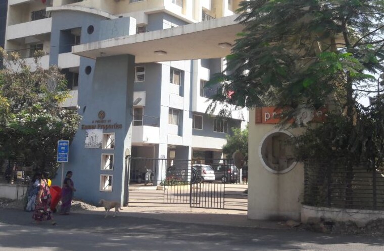 Exterior View, kumar-primrose 3 Bedroom 1580 Sq.Ft. Apartment In Kharadi Pune 9576454