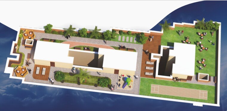 Swimming Pool, zee-sadguru 2 Bedroom 712 Sq.Ft. Apartment In Vile Parle East Mumbai 9576495