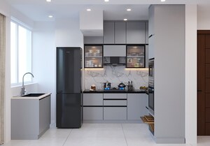 Kitchen in 2 BHK Apartment at Tata Eureka Park, Sector 150 – for Rent