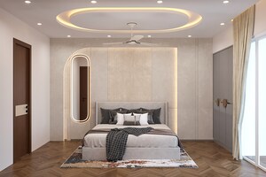 Living Room in 2 BHK Apartment at Tata Eureka Park, Sector 150 – for Rent