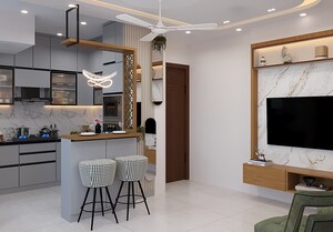 Living Room in 2 BHK Apartment at Tata Eureka Park, Sector 150 – for Rent