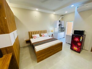 Bedroom in Studio Builder Floor at Sector 38 – for Rent