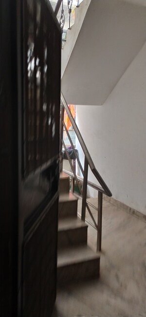 Staircase in 3 BHK Builder Floor at Shivalik Colony – for Sale