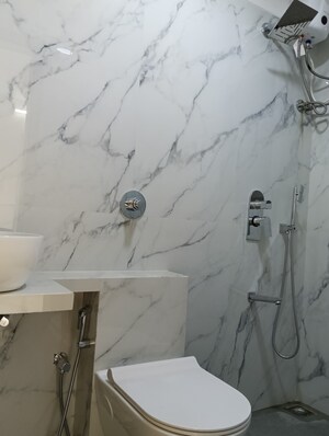 Bathroom in 2 BHK Apartment at IR Ganga CHSL, Andheri East – for Rent